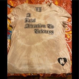 Harajuku Lovers shirt tie dye